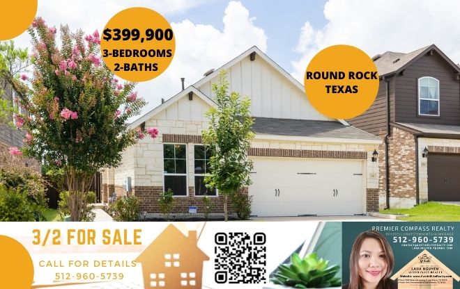 House for sale in Round Rock near Austin Texas